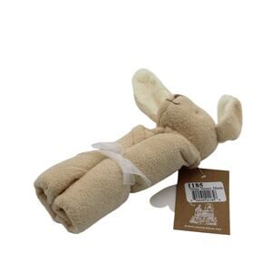 Angel Dear Baby Security Blanket Lovey‎ Plush Soft Beige Bunny Rabbit Toy New